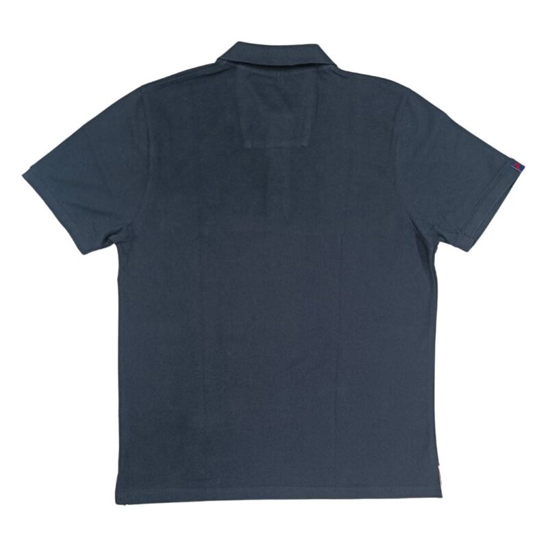 Men’s Cotton Solid Black Color Polo T-shirts - Image 4