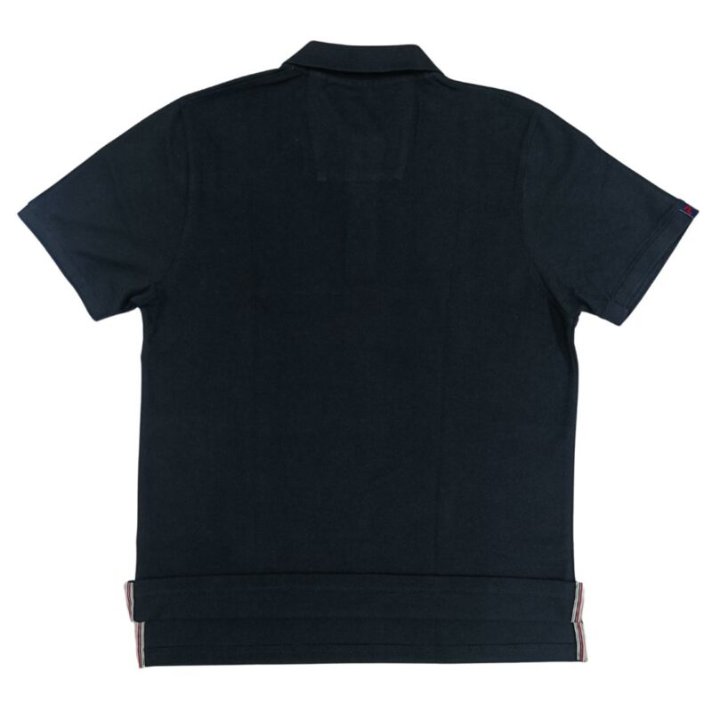 Men’s Cotton Solid Black Color Polo T-shirts - Image 5